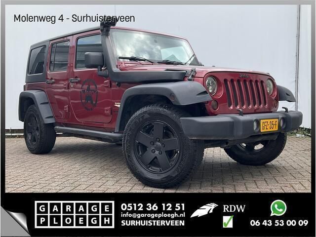 Rood Gebruikt 2011 Jeep Wrangler Unlimited Sahara SUV | € 23.800 - Afbeelding 1/4