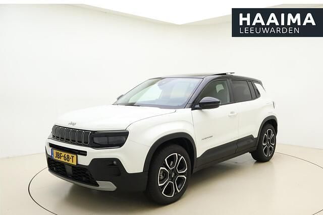 Wit Nieuw 2025 Jeep Avenger EV Summit SUV | € 42.450 (Duur) - Afbeelding 1/4