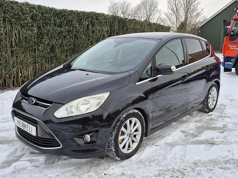 Zwart Occasion 2013 Ford C-MAX Titanium MPV | € 2.100 - Afbeelding 1/4