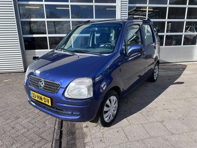 Occasion Opel Agila Comfort 75 PK (55 kW) 2001 Blauw Hatchback