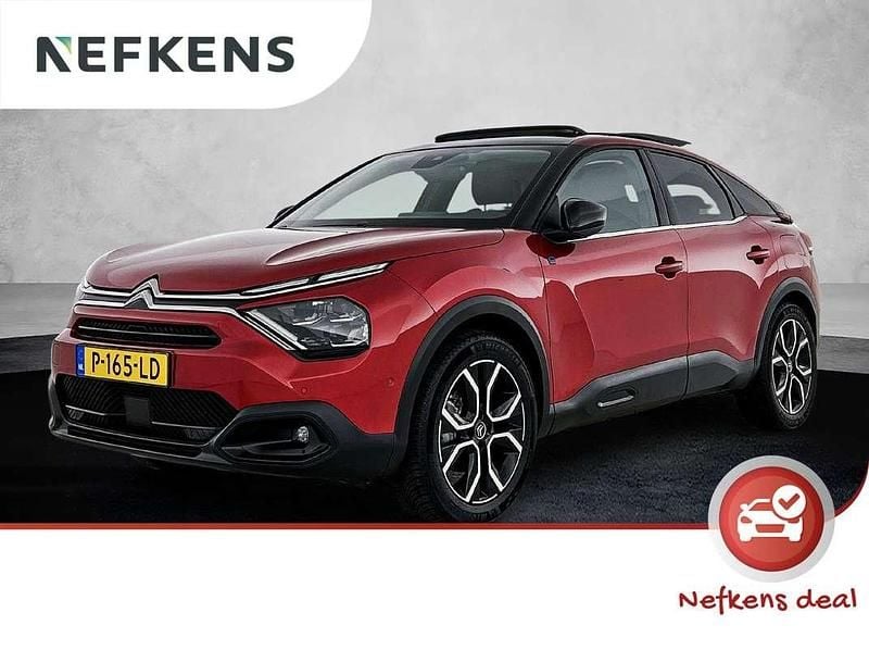 Rood Gebruikt 2022 Citroën e-C4 Shine SUV | € 17.925 (Eerlijke prijs) - Afbeelding 1/3