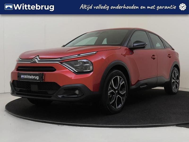 Rood Gebruikt 2024 Citroën e-C4 Feel SUV | € 20.778 (Goede deal) - Afbeelding 1/3