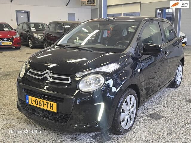 Zwart Gebruikt 2015 Citroën C1 PureTech Hatchback | € 4.499 (Eerlijke prijs) - Afbeelding 1/4