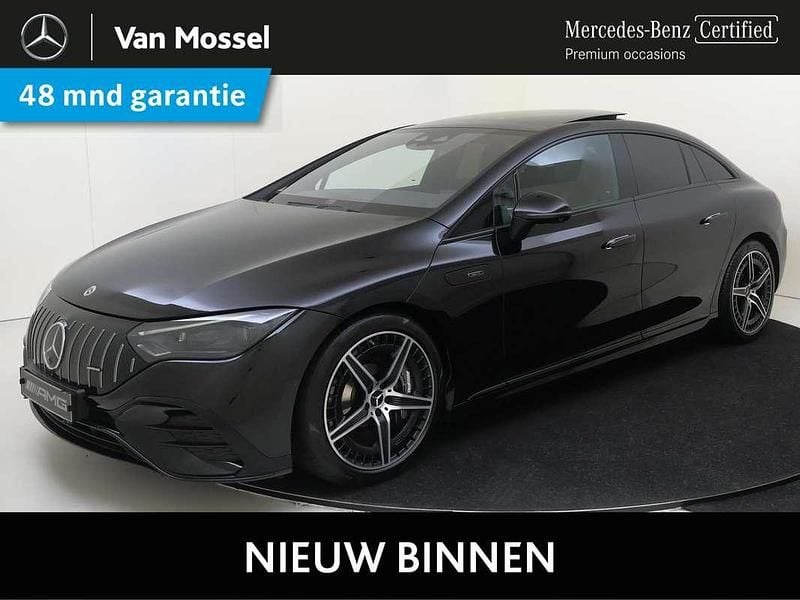 Zwart Gebruikt 2023 Mercedes EQE AMG 43 AMG Sedan | € 62.945 - Afbeelding 1/4