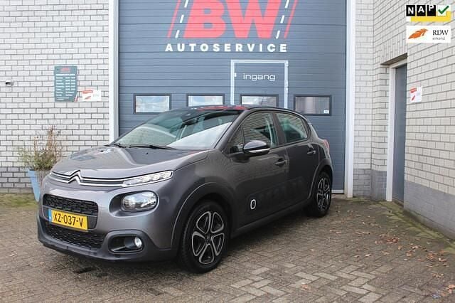 Grijs Occasion 2019 Citroën C3 Feel Hatchback | € 7.350 (Eerlijke prijs) - Afbeelding 1/4
