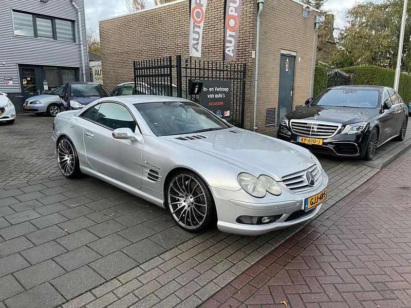 Occasion Mercedes SL55 AMG AMG 500 PK (367 kW) 2002 Grijs Cabriolet