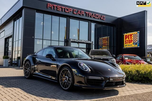 Zwart Gebruikt 2016 Porsche 911 Turbo S Coupé | € 134.950 (Iets duurder) - Afbeelding 1/3