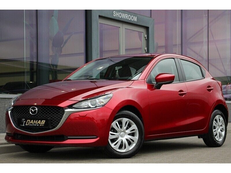 Rood Gebruikt 2021 Mazda 2 Comfort Hatchback | € 18.850 (Eerlijke prijs) - Afbeelding 1/4