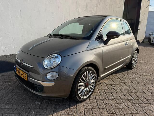 Grijs Gebruikt 2014 Fiat 500C Cabriolet | € 8.750 (Eerlijke prijs) - Afbeelding 1/4