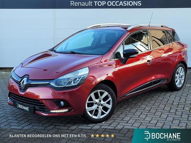 Rood Occasion 2019 Renault Clio GrandTour LIMITED Stationwagen | € 12.195 (Iets duurder) - Afbeelding 1/4
