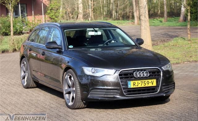 Zwart Gebruikt 2012 Audi A6 Proline Stationwagen | € 6.999 (Goede deal) - Afbeelding 1/4