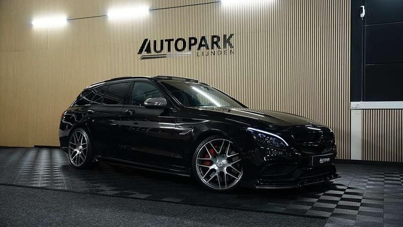 Zwart Gebruikt 2016 Mercedes C63 AMG AMG Stationwagen | € 40.950 (Eerlijke prijs) - Afbeelding 1/4