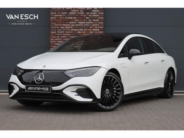 Wit Gebruikt 2024 Mercedes EQE300 AMG line Sedan | € 65.000 - Afbeelding 1/4