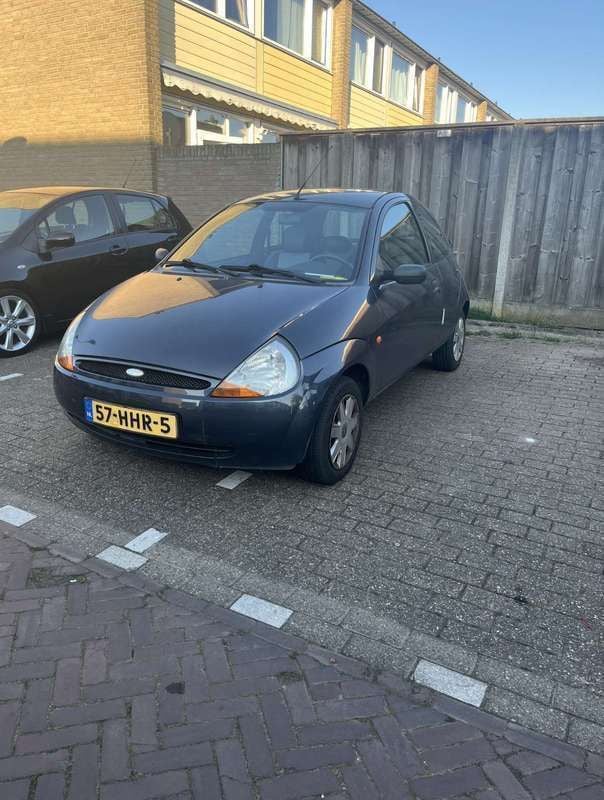 Blauw Gebruikt 2008 Ford Ka Cool & Sound Edition Hatchback | € 600 (Goede deal) - Afbeelding 1/4
