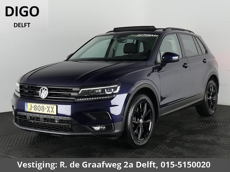 Blauw Occasion 2020 VW Tiguan Highline SUV | € 29.799 (Super prijs) - Afbeelding 1/3
