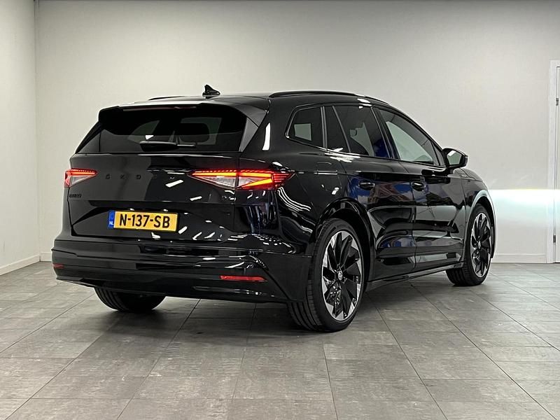 Occasion Skoda Enyaq iV SportLine 11 kW (15 PK) 2022 Zwart SUV
