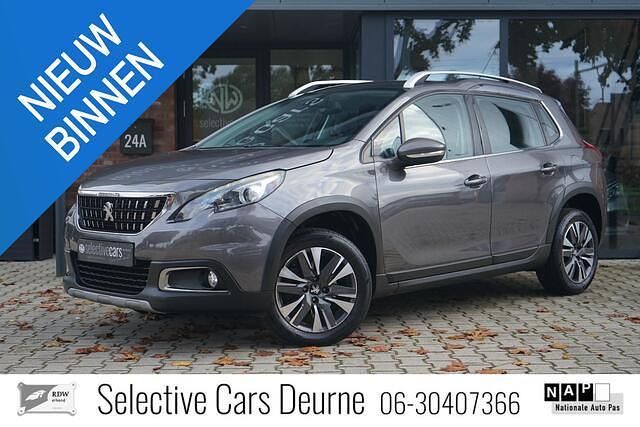 Grijs Gebruikt 2016 Peugeot 2008 Allure SUV | € 6.900 (Eerlijke prijs) - Afbeelding 1/4