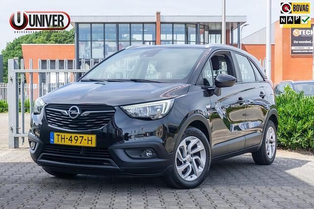 Zwart Gebruikt 2018 Opel Crossland X Edition SUV | € 9.950 (Goede deal) - Afbeelding 1/4