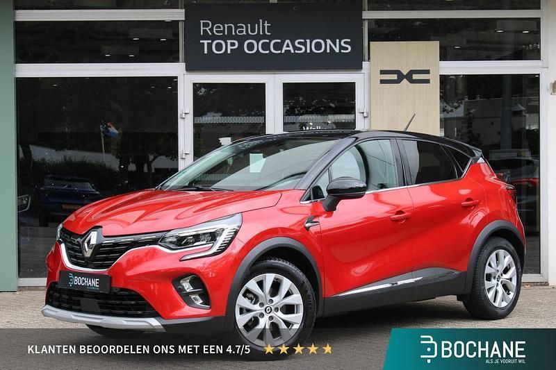 Rood Gebruikt 2021 Renault Captur Intens SUV | € 23.545 (Eerlijke prijs) - Afbeelding 1/4