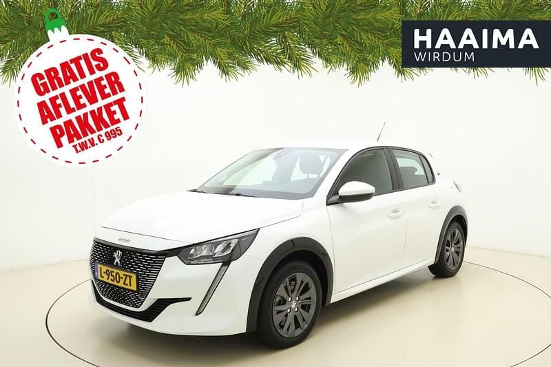 Wit Gebruikt 2021 Peugeot e-208 Active Hatchback | € 13.945 (Goede deal) - Afbeelding 1/4