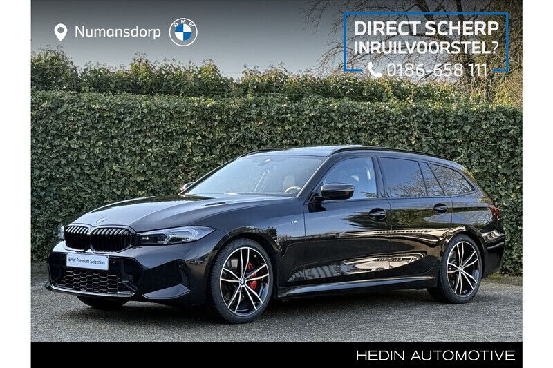 Zwart Gebruikt 2024 BMW 320 M Sport Stationwagen | € 52.890 - Afbeelding 1/3