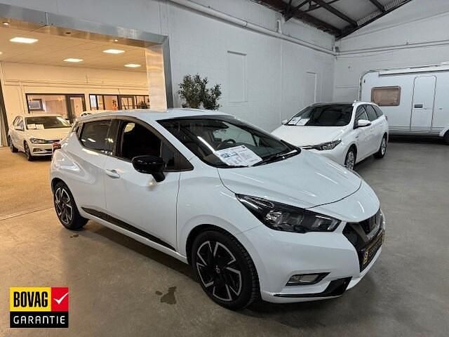 Wit Occasion 2021 Nissan Micra Hatchback | € 12.450 (Eerlijke prijs) - Afbeelding 1/4