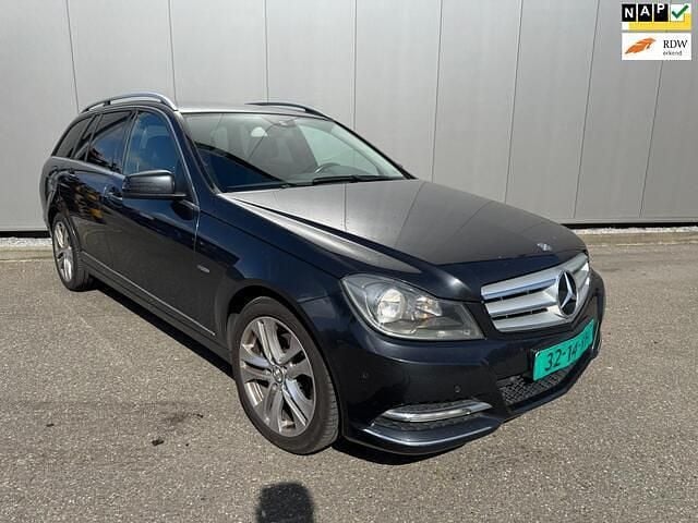 Grijs Gebruikt 2012 Mercedes C220 Avantgarde Stationwagen | € 6.450 (Eerlijke prijs) - Afbeelding 1/4