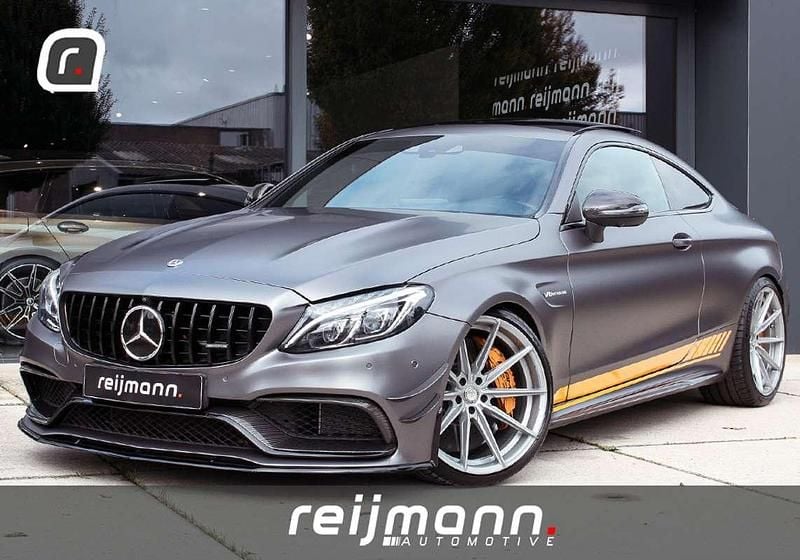 Zwart Gebruikt 2016 Mercedes C63S AMG AMG Coupé | € 47.500 (Eerlijke prijs) - Afbeelding 1/4