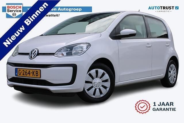 Wit Gebruikt 2019 VW up! move up! Hatchback | € 9.950 (Goede deal) - Afbeelding 1/4