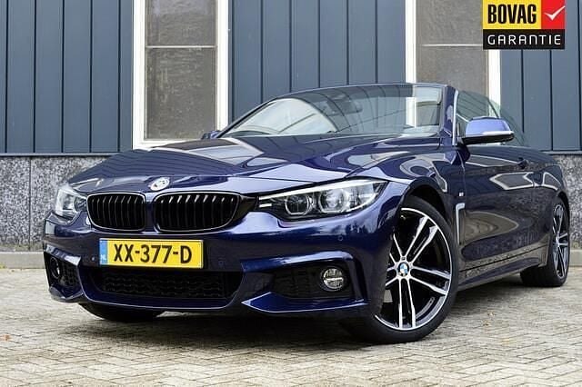 Blauw Gebruikt 2019 BMW 420 Executive Cabriolet | € 33.950 (Eerlijke prijs) - Afbeelding 1/4