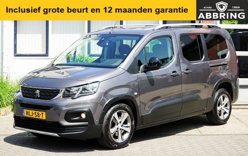 Grijs Gebruikt 2021 Peugeot Rifter MPV | € 31.900 (Duur) - Afbeelding 1/4