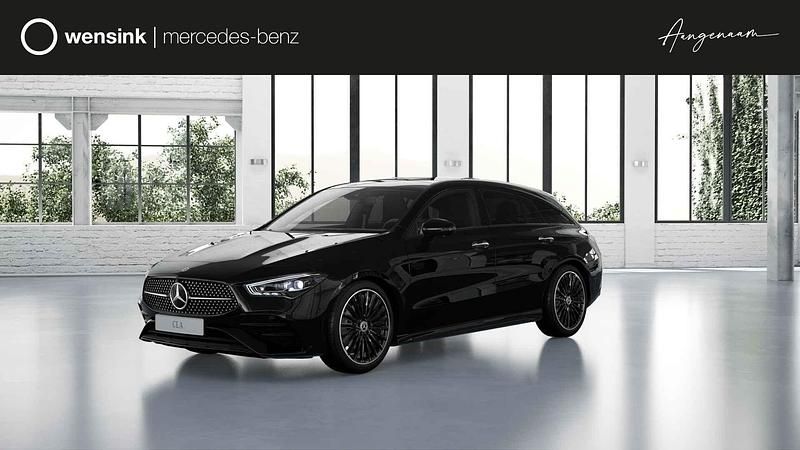 Zwart, metallic lak Nieuw 2025 Mercedes CLA180 Shooting Brake Business Stationwagen | € 54.450 - Afbeelding 1/4