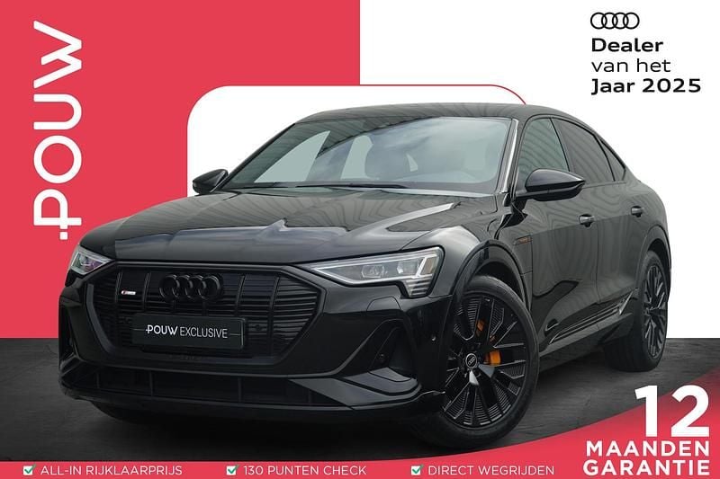 Zwart Gebruikt 2022 Audi e-tron SUV | € 40.950 (Iets duurder) - Afbeelding 1/4