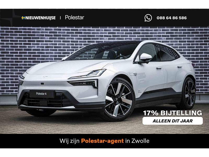Grijs Gebruikt 2025 Polestar 4 Pilot SUV | € 59.899 (Super prijs) - Afbeelding 1/4