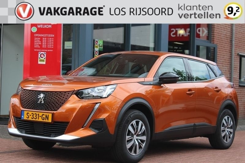 Oranje Gebruikt 2023 Peugeot e-2008 Active SUV | € 18.785 - Afbeelding 1/4