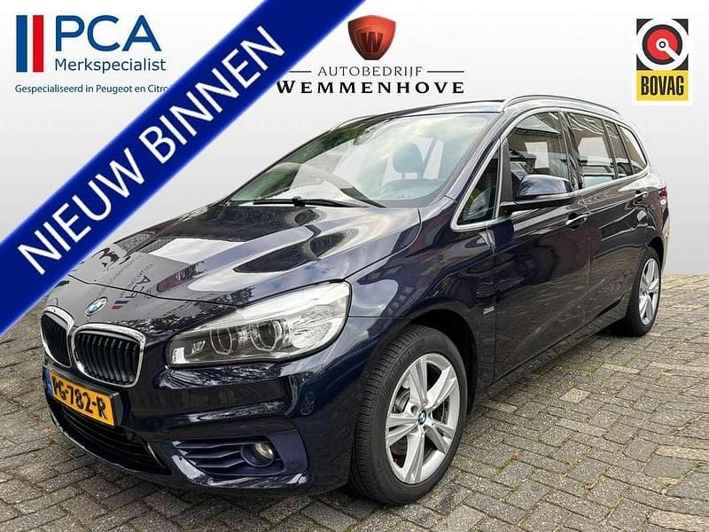 Blauw Gebruikt 2017 BMW 218 Gran Tourer Executive MPV | € 16.450 (Goede deal) - Afbeelding 1/4