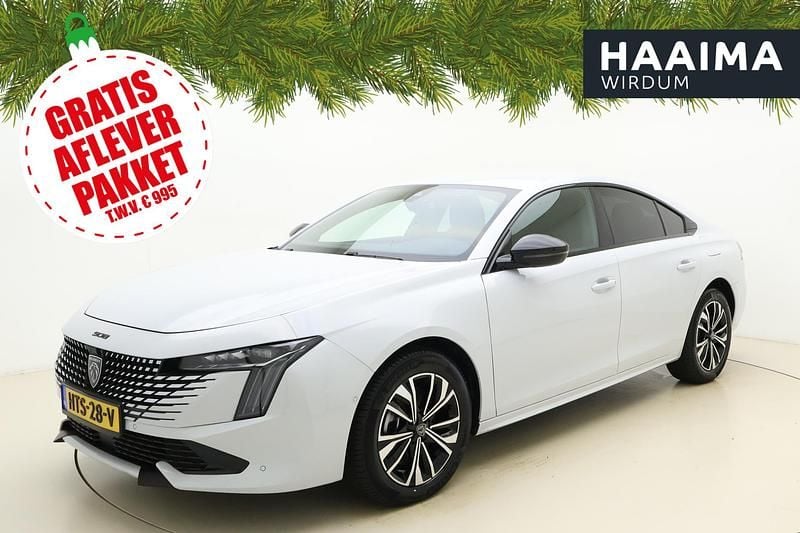 Wit Nieuw 2025 Peugeot 508 Allure Hatchback | € 43.945 (Super prijs) - Afbeelding 1/4