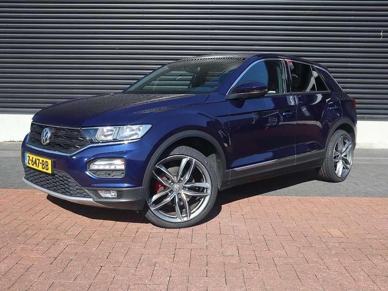 Blauw Gebruikt 2019 VW T-Roc Sportline SUV | € 24.499 (Goede deal) - Afbeelding 1/4