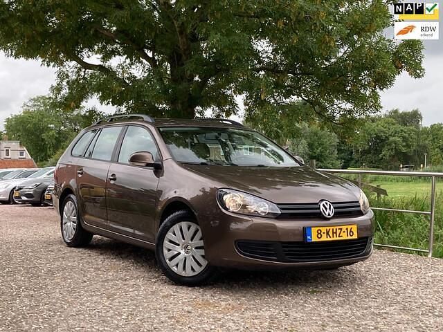 Bruin Gebruikt 2012 VW Golf VII Trendline Stationwagen | € 6.975 (Goede deal) - Afbeelding 1/4
