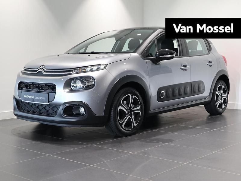 Grijs Gebruikt 2020 Citroën C3 Feel Hatchback | € 11.940 (Eerlijke prijs) - Afbeelding 1/3