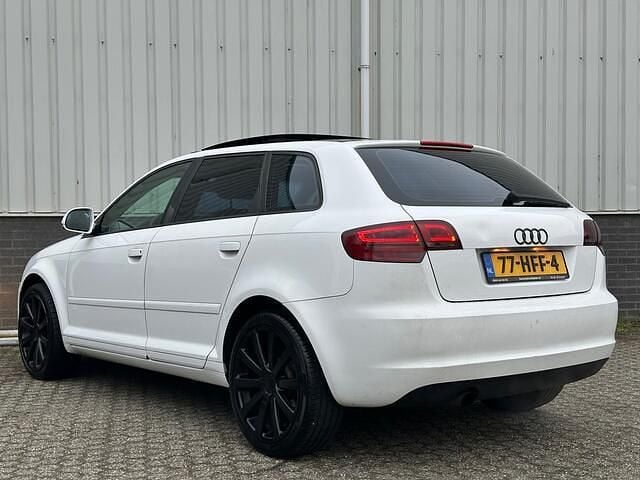 Occasion Audi A3 Sportback Ambiente 102 PK (75 kW) 2008 Wit Hatchback