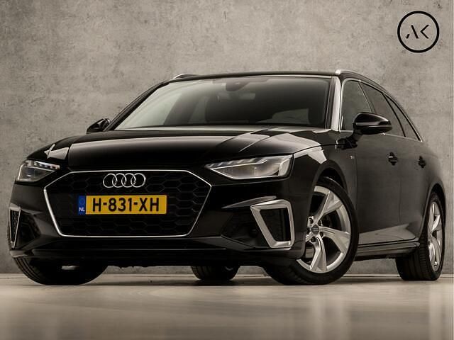 Zwart Gebruikt 2020 Audi A4 S-Line Stationwagen | € 27.945 (Eerlijke prijs) - Afbeelding 1/4