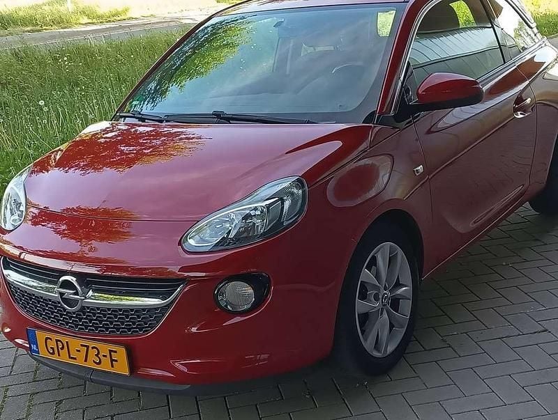 Rood Gebruikt 2017 Opel Adam Hatchback | € 6.850 (Super prijs) - Afbeelding 1/4
