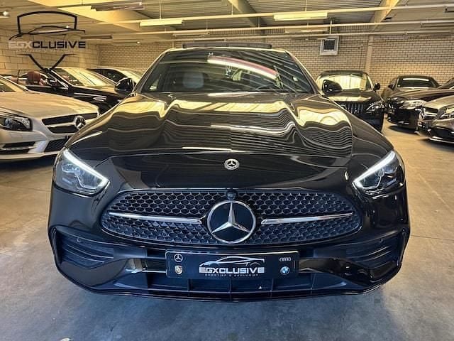 Occasion Mercedes C180 AMG line 170 PK (125 kW) 2021 Zwart Sedan