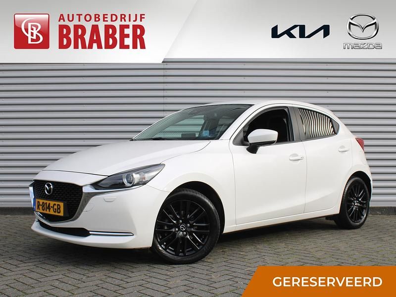Wit Occasion 2022 Mazda 2 Luxury Hatchback | € 19.545 (Eerlijke prijs) - Afbeelding 1/4
