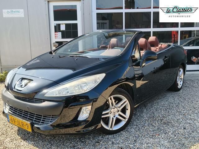 Zwart Gebruikt 2009 Peugeot 308 CC Cabriolet | € 5.998 (Goede deal) - Afbeelding 1/4