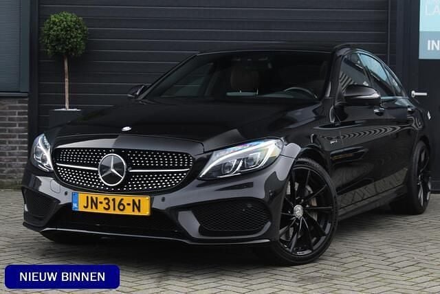 Zwart Occasion 2015 Mercedes C450 AMG AMG Sedan | € 26.995 (Eerlijke prijs) - Afbeelding 1/4