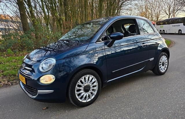 Blauw Gebruikt 2017 Fiat 500 Hatchback | € 9.950 (Iets duurder) - Afbeelding 1/4