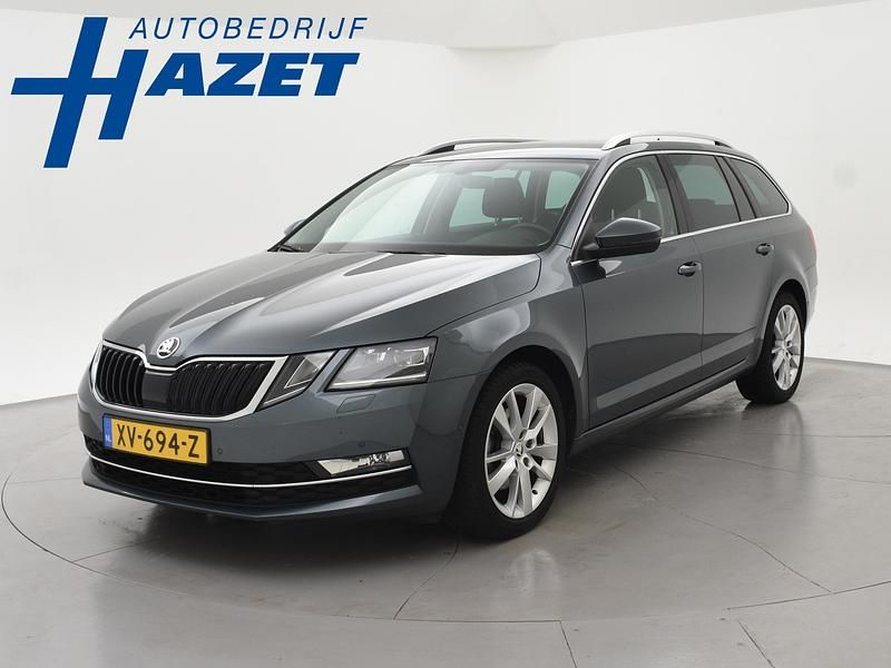 Grijs, metallic lak Gebruikt 2019 Skoda Octavia Business Line Stationwagen | € 11.900 (Eerlijke prijs) - Afbeelding 1/4