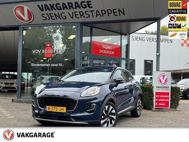 Blauw Gebruikt 2022 Ford Puma Gen-E ST-Line SUV | € 22.895 (Eerlijke prijs) - Afbeelding 1/4